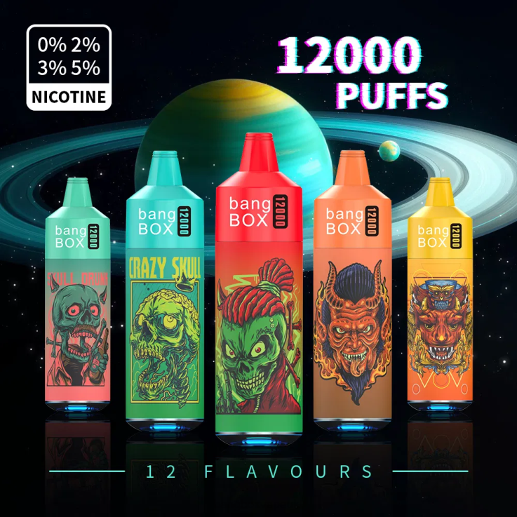 Bang Box Vape UK 2P2PT37 Disposable - Bang Box 12000 Puffs RGB Light