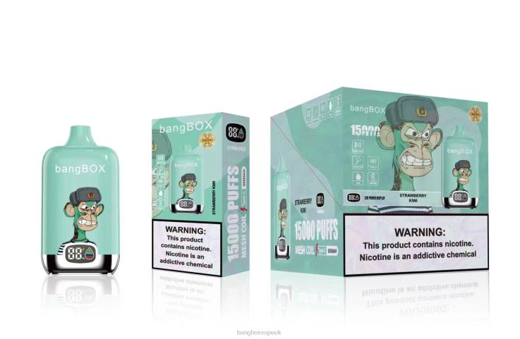 Bang Beach Vape 2P2PT39 Strawberry Kiwi - Bang Box 15000 Puffs