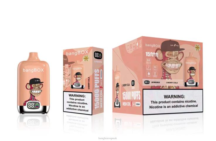 Bang Box Vape 2P2PT40 Cherry Cola - Bang Box 15000 Puffs