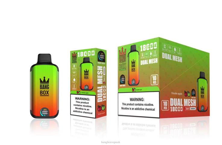 Bang Beach Vape 2P2PT93 Double Apple - Bang Box 18000 puffs