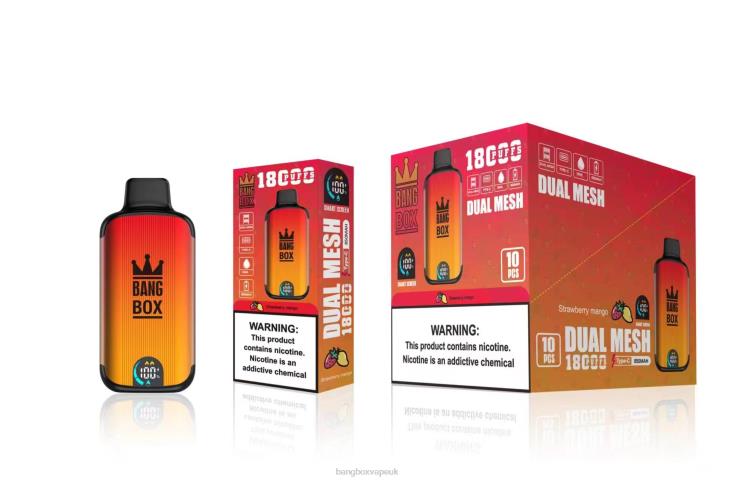 Bang Beach Vape 2P2PT99 Strawberry Mango - Bang Box 18000 puffs