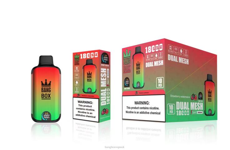 Bang Box Vape 2P2PT88 Strawberry Watermelon - Bang Box 18000 puffs