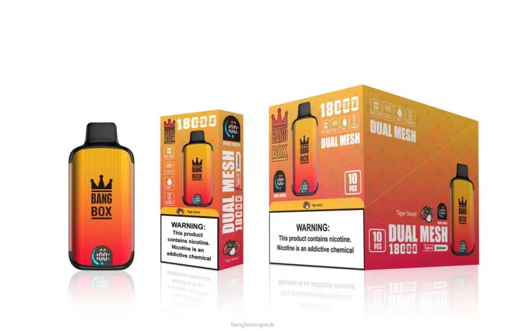Bang Box Vape 2P2PT94 Tiger Blood - Bang Box 18000 puffs