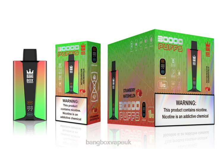 Bang Beach Vape 2P2PT75 Strawberry Watermelon - Bang Box 30000 Puffs Smart Screen