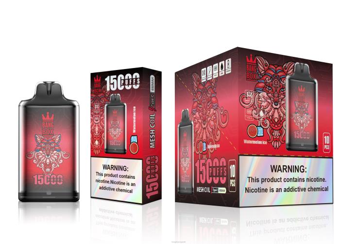 Bang Box Vape 2P2PT106 Watermelon Ice - Bang Box S1-15000 Puffs